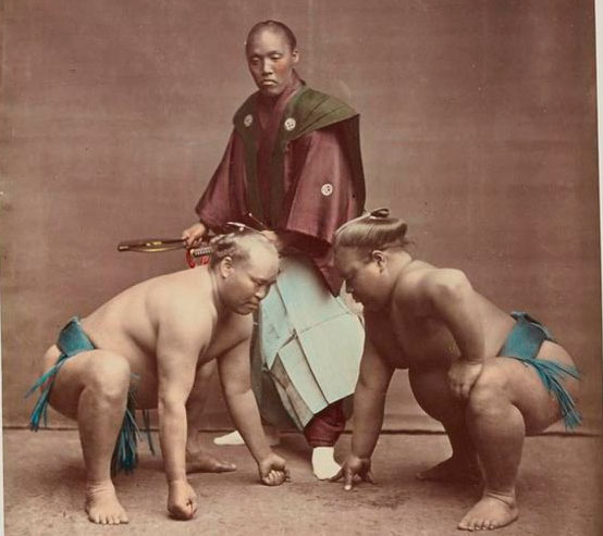 Фото сумоїстів кінця XIX століття